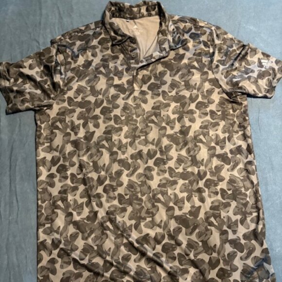 Adidas Polo Performance Moisture Wicking Size Large - Picture 1 of 4